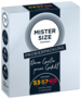 Среден пробен комплект с размер MISTER SIZE 53 - 57 - 60 (3 презерватива)