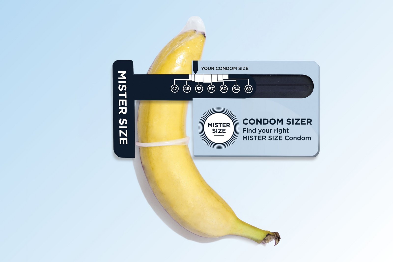 Condom Sizer - калипер за определяне на размера на презерватива