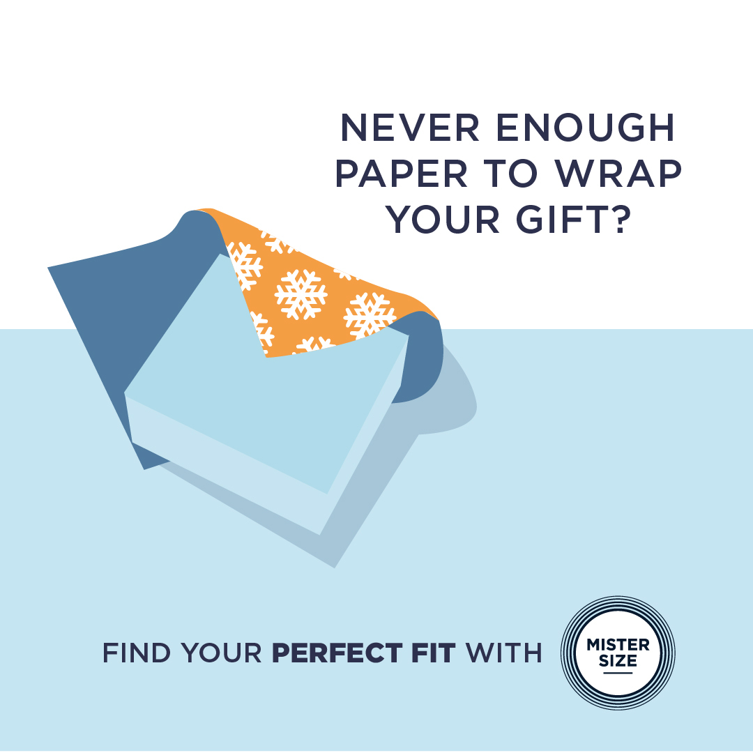 Подаръкът не може да се опакова с твърде малка опаковъчна хартия.